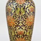 Vase - With decoration imitating so-called Saracen (Arabic) silk fabric