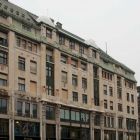 Architectural photograph - Main facade, Kasselik House (Budapest, 3 Vörösmarty Square)