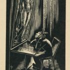 Ex-libris (bookplate) - Dr. Andor Gáspár