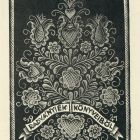 Ex-libris (bookplate) - From the books of the Radványi family