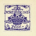 Occasional graphics - Mrs. Nikelszky, Pécs