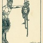 Ex-libris (bookplate) - István Dick