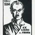 Ex-libris (bookplate) - (János) N. Török - ipse