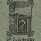 Ex-libris (bookplate) - E. Schickler