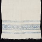 Woven textile - in 'Perugia towel' style