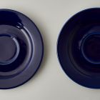 Coffee saucer (part of a set) - Blue-white tea and coffee service (prototype)