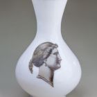 Vase - With classicising profile of a woman