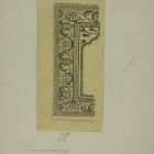 Drawing - pattern of anatolian prayer rug