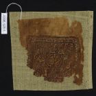 Fabric fragment - Square tunic decoration