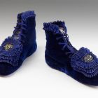 Pair of baby shoes - shoes of Archduchess Marie Valerie of Austria (?)