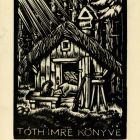 Ex-libris (bookplate) - Book of Imre Tóth