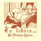 Ex-libris (bookplate) - Dr. Arthuri Káldor