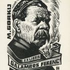 Ex-libris (bookplate) - Ferenc Galambos