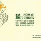 Advertisement card - Gallery of Wilhelm Kirchner, Vienna