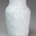 Vase - Ribbed, rounded