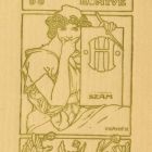 Ex-libris (bookplate) - Ilus Hauer