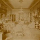 Interior photograph - salon in the Palace of Aladár Andrássy (Andrássy str.59)