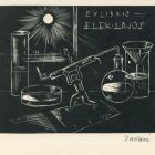 Ex-libris (bookplate) - Lajos Elek