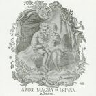 Ex-libris (bookplate) - Book of Magda and István Apor