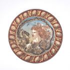 Ornamental plate - With the head of Medusa