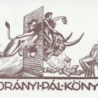 Ex-libris (bookplate) - Book of Pál Korányi