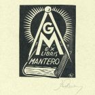 Ex-libris (bookplate) - Gianni Mantero