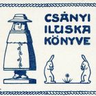 Ex-libris (bookplate) - The book of Iluska Csányi