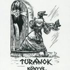 Ex-libris (bookplate) - The book of Turans