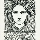 Ex-libris (bookplate) - Elsa Glauber