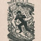 Ex-libris (bookplate) - From the photo-books of Ervin Tóth