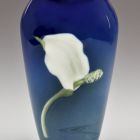 Vase - With calla flower and leaf