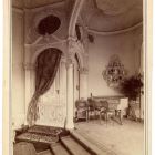 Interior photograph - salon in the Emmer palace, Buda   (Bem embankment 8.)