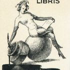 Ex-libris (bookplate) - Dr. Georgii Barabás