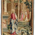 Tapestry - Psyché detail:  from the tapestry ‘Zephir flies his sisters to Psyche’
