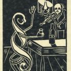 Ex-libris (bookplate) - Dr. István Lustig