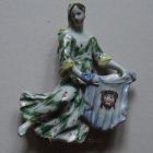 Holy water font - With the figure of Saint Veronica