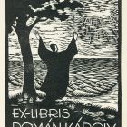Ex-libris (bookplate) - Károly Román (ipse)