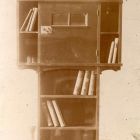 Photograph - cupboard with shelves designed by Ede Toroczkai Wigand, Turin International Exhibition of Decorative Art, 1902.