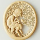 Pendant - with faun child