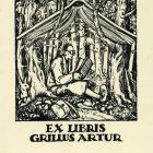 Ex-libris (bookplate) - Artur Grillus