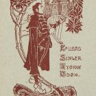 Ex-libris (bookplate) - György Ödön Singer