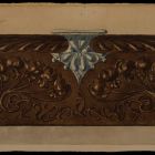 Design - studded casket - front view
