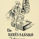 Ex-libris (bookplate) - Book of Dr. S. László Illyés