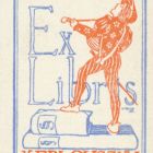 Ex-libris (bookplate) - Dr. Lajos M. Keblovszky