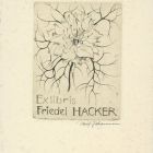 Ex-libris (bookplate) - Friedel Hacker