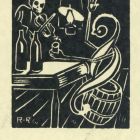 Ex-libris (bookplate) - Dr. I( stván) Lustig