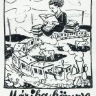 Ex-libris (bookplate) - Book of Márika