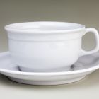 Tea cup and saucer (part of a service)