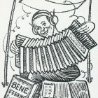 Ex-libris (bookplate) - Ferenc Bene