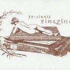 Ex-libris (bookplate) - Einczinger
